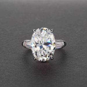Oval Diamond Wedding Ring