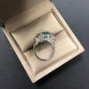 Multiple Stone 925 Silver Ring