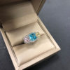 Multiple Stone 925 Silver Ring