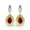 cubic zirconia earrings