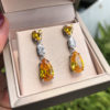 best quality cubic zirconia earrings