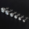 cubic zirconia ear studs