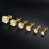 cubic zirconia ear studs