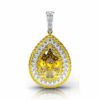 cubic zirconia necklace