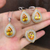 cubic zirconia necklace