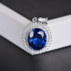 blue sapphire necklace