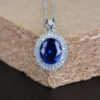 blue sapphire necklace