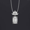 silver necklace