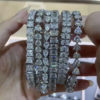 Moissanite Tennis Bracelets