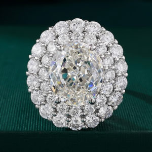 925 silver diamond jewelry ring