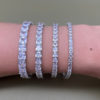 925 Silver Tennis Bracelets