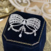 Bow brooch