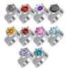 Moissanite Ring 5ct