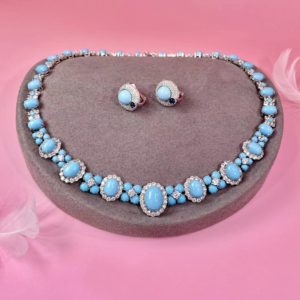 Blue Turquoise Chocker Necklace