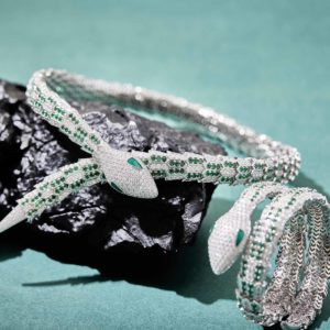 Bulgari Snake Inspired Bracelet Necklace