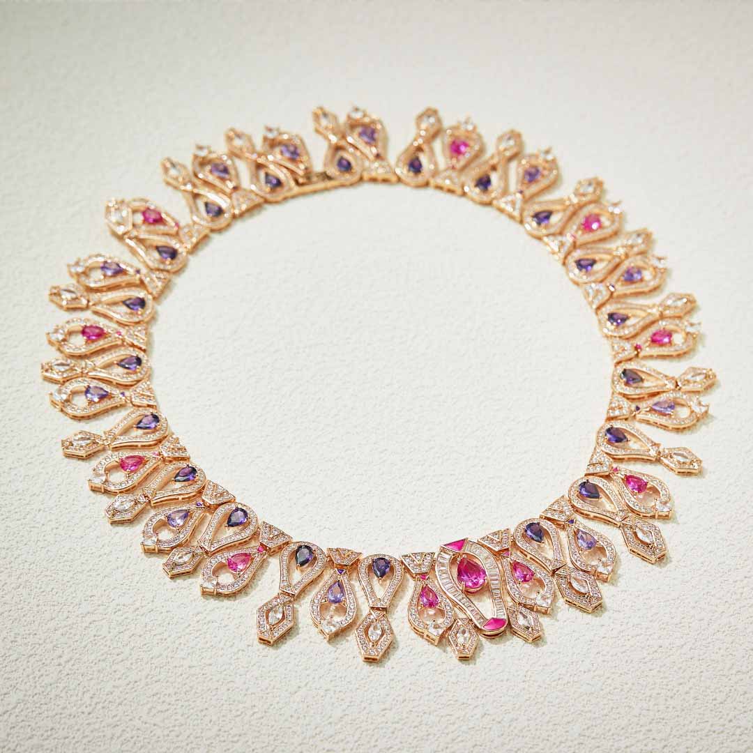 DFNS01-7 diamond hoop earring